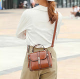 Aries Vegan Leather Purse: Brown - Rosenix